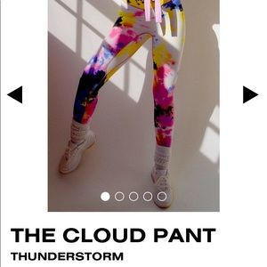 Leggings by Balance Athletica multi-color tie-dye